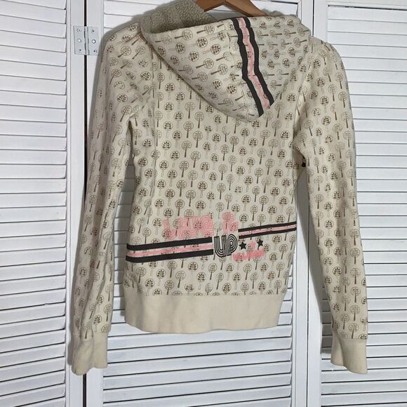 Vintage Billabong Zip Up Women’s Hoodie Sweatshirt Size Medium - Picture 11 of 16